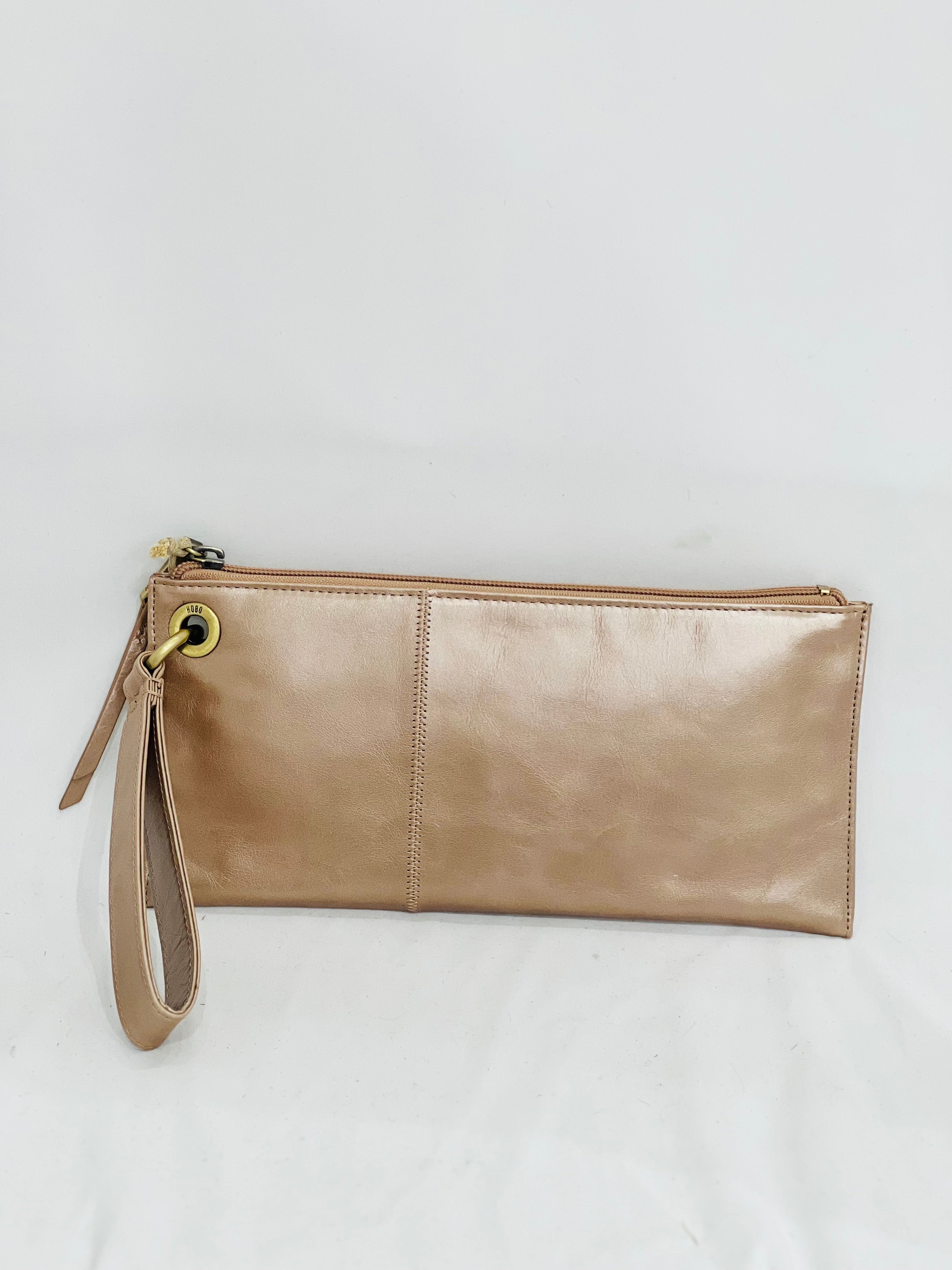 Cheer Frame Pouch in Polished Leather - Henna – HOBO